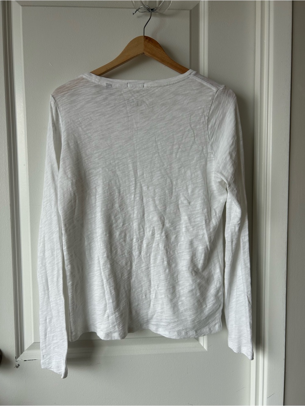 ATM 100% Cotton Slub Jersey Long Sleeve Sz L - Picture 5 of 5